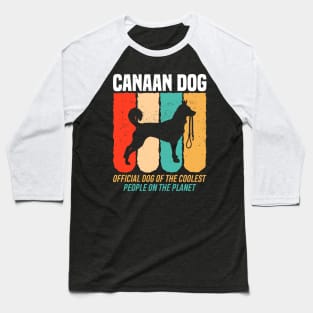 Official Dog Of The Coolest People Canaan Dog Baseball T-Shirt